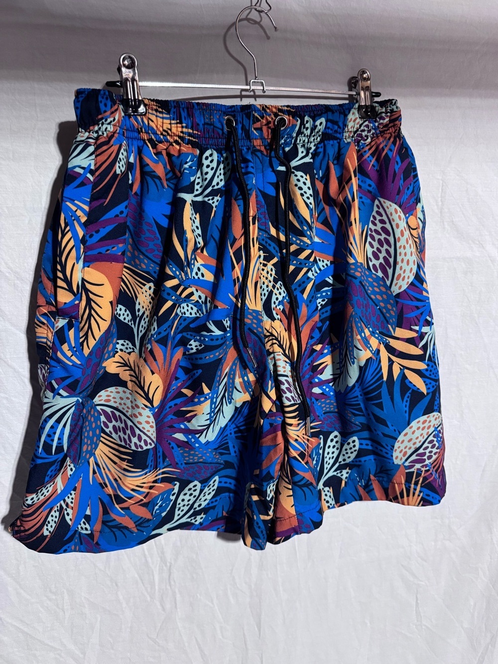 Cove mens teopical print swim trunks Size Large